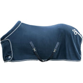 HKM Couverture Polaire avec Col Bleu Foncé HKM Couverture Polaire avec Col Bleu Foncé