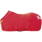 HKM Couverture Polaire avec Col Rouge HKM Couverture Polaire avec Col Rouge