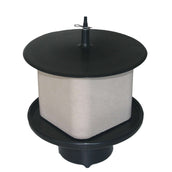 Agradi Support de Pierre à Lécher pour sur le Poteau Plastique pour 10kg Agradi Support de Pierre à Lécher pour sur le Poteau Plastique pour 10kg