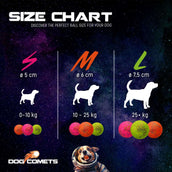 Dog Comets Balle Stardust Vert Dog Comets Balle Stardust Vert