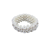 HORKA Noeud pour Cheveux Crystal Blanc HORKA Noeud pour Cheveux Crystal Blanc