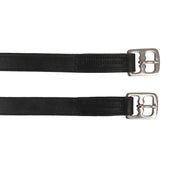 HORKA Étrivière Cuir Noir/Argent HORKA Étrivière Cuir Noir/Argent