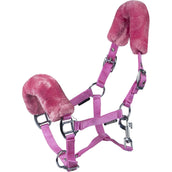 HORKA Licol pour Poulain Fourrure Rose HORKA Licol pour Poulain Fourrure Rose