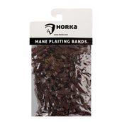 HORKA Élastiques pour le Tressage Breed Marron HORKA Élastiques pour le Tressage Breed Marron