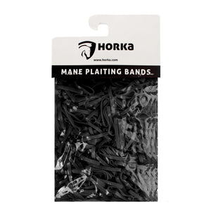 HORKA Élastiques pour le Tressage Breed Noir HORKA Élastiques pour le Tressage Breed Noir