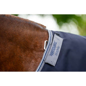 Rambo Chemise Turnout 1680D 100g Bleu marine/Gris orage/Argent Rambo Chemise Turnout 1680D 100g Bleu marine/Gris orage/Argent