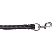 Covalliero Corde pour Licol Hippo avec Mousqueton Noir/Argent Covalliero Corde pour Licol Hippo avec Mousqueton Noir/Argent