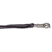 Covalliero Corde pour Licol Hippo avec Crochet Panique Noir/Gris Covalliero Corde pour Licol Hippo avec Crochet Panique Noir/Gris