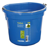 Kerbl Seau à Nourriture et à Eau Flat Back Bleu Kerbl Seau à Nourriture et à Eau Flat Back Bleu