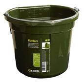Kerbl Seau à Nourriture et à Eau Flat Back Vert Kerbl Seau à Nourriture et à Eau Flat Back Vert