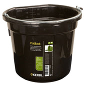 Kerbl Seau à Nourriture et à Eau Flat Back Noir Kerbl Seau à Nourriture et à Eau Flat Back Noir