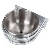 Kerbl Mangeoire Ronde en Acier Inoxydable avec Évacuation Kerbl Mangeoire Ronde en Acier Inoxydable avec Évacuation