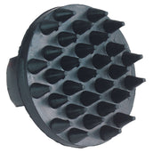 Kerbl Brosse de Massage Caoutchouc Noir Kerbl Brosse de Massage Caoutchouc Noir