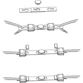 Kerbl Safety Link pour câble électrique Litzclip® 6 Pièces Kerbl Safety Link pour câble électrique Litzclip® 6 Pièces
