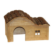 Kerbl Rabbit House Nature with Wavy Roof Wood Bois Kerbl Rabbit House Nature with Wavy Roof Wood Bois