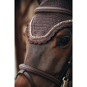 Kentucky Bonnet Anti-Mouches Wellington Stone & Pearl Marron foncé Kentucky Bonnet Anti-Mouches Wellington Stone & Pearl Marron foncé