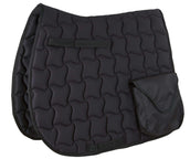 Kerbl Tapis de Selle avec Pochette Laguna Polyvalence Noir Kerbl Tapis de Selle avec Pochette Laguna Polyvalence Noir