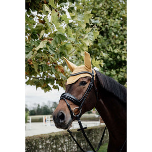 Kentucky Bonnet Anti-Mouches Wellington Velours Moutarde Kentucky Bonnet Anti-Mouches Wellington Velours Moutarde