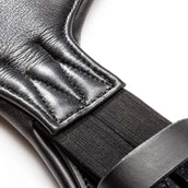 Kavalkade Sangle de Dressage Casper Soft Leather avec Élastique Noir Kavalkade Sangle de Dressage Casper Soft Leather avec Élastique Noir