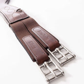 Kavalkade Sangle Atlas Oiled Leather avec Élastique Marron Kavalkade Sangle Atlas Oiled Leather avec Élastique Marron