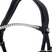 Kavalkade Bridon Clinchesse Noir/Argent Kavalkade Bridon Clinchesse Noir/Argent