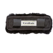 Kavalkade Tête et Nez Tapis Peau d'Agneau Noir Kavalkade Tête et Nez Tapis Peau d'Agneau Noir