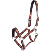 Kavalkade Licol Classic Raute Marron/Marron Clair/Orange Kavalkade Licol Classic Raute Marron/Marron Clair/Orange