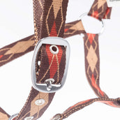 Kavalkade Licol Classic Raute Marron/Marron Clair/Orange Kavalkade Licol Classic Raute Marron/Marron Clair/Orange