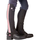 Kavalkade Chaps Lotta Kids Noir/Rose Kavalkade Chaps Lotta Kids Noir/Rose