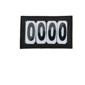 Kentucky Numéros de départ Velcro PVC Noir Kentucky Numéros de départ Velcro PVC Noir
