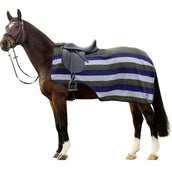 HKM Couvre-reins Professional Bleu Foncé/Gris Pierre/Olive HKM Couvre-reins Professional Bleu Foncé/Gris Pierre/Olive