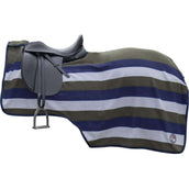HKM Couvre-reins Professional Bleu Foncé/Gris Pierre/Olive HKM Couvre-reins Professional Bleu Foncé/Gris Pierre/Olive