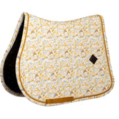 Kentucky Tapis de Selle Velvet Spring Leaves Whispers de Saut Marron/Blanc Kentucky Tapis de Selle Velvet Spring Leaves Whispers de Saut Marron/Blanc