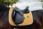 Kentucky Tapis de Selle Velvet Dressage Moutarde Kentucky Tapis de Selle Velvet Dressage Moutarde