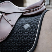 Kentucky Tapis de Selle Basic Velvet de Saut Noir Kentucky Tapis de Selle Basic Velvet de Saut Noir