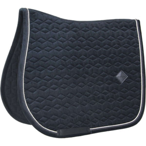 Kentucky Tapis de Selle Basic Velvet de Saut Noir Kentucky Tapis de Selle Basic Velvet de Saut Noir