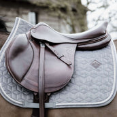 Kentucky Tapis de Selle Basic Velvet de Saut Gris Kentucky Tapis de Selle Basic Velvet de Saut Gris