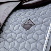 Kentucky Tapis de Selle Basic Velvet de Saut Gris Kentucky Tapis de Selle Basic Velvet de Saut Gris