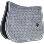 Kentucky Tapis de Selle Basic Velvet de Saut Gris Kentucky Tapis de Selle Basic Velvet de Saut Gris