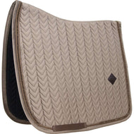 Kentucky Tapis de Selle velours Pearls Dressage Beige Kentucky Tapis de Selle velours Pearls Dressage Beige