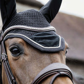 Kentucky Bonnet Anti-Mouches Wellington Basic velours Noir Kentucky Bonnet Anti-Mouches Wellington Basic velours Noir
