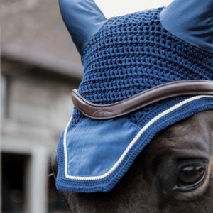 Kentucky Bonnet Anti-Mouches Wellington Basic velours Marin Kentucky Bonnet Anti-Mouches Wellington Basic velours Marin