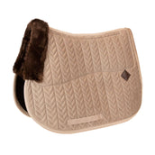 Kentucky Tapis de Selle Skin Friendly velours de Saut Beige Kentucky Tapis de Selle Skin Friendly velours de Saut Beige