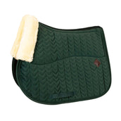 Kentucky Tapis de Selle Skin Friendly velours de Saut Pine Green Kentucky Tapis de Selle Skin Friendly velours de Saut Pine Green