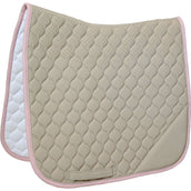 Kentucky Horsewear Tapis de Selle Softshell Onion Quilt Dressage Beige/Vieux Rose Kentucky Horsewear Tapis de Selle Softshell Onion Quilt Dressage Beige/Vieux Rose