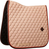 Kentucky Horsewear Tapis de Selle Onion Quilt Leather Neon Dressage Beige Kentucky Horsewear Tapis de Selle Onion Quilt Leather Neon Dressage Beige