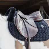 Kentucky Tapis de Selle Skin Friendly Velours de Saut Noir Kentucky Tapis de Selle Skin Friendly Velours de Saut Noir