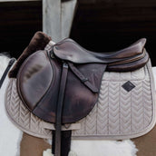 Kentucky Tapis de Selle Skin Friendly velours de Saut Beige Kentucky Tapis de Selle Skin Friendly velours de Saut Beige