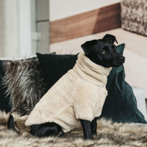 Kentucky Pull Chien Teddy Fleece Beige Kentucky Pull Chien Teddy Fleece Beige