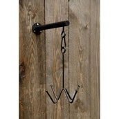 Kentucky Horsewear Porte Bride 4 Montage mural Noir Kentucky Horsewear Porte Bride 4 Montage mural Noir